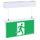 2W Emergency Exit Sign Industrial Strength LED 24m Suspended 2 Hours Green Maintained 2W Emergency Exit Sign Industrial Strength LED 24m Suspended 2 Hours Green Maintained